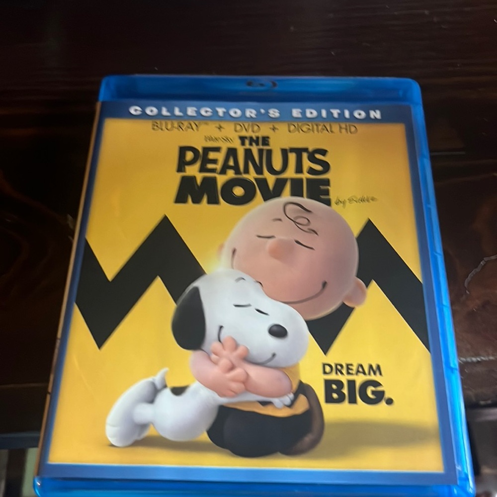 The Peanuts Movie Blue-Ray and DVD